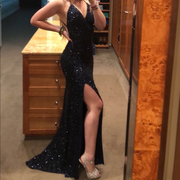 Scala | Dresses | Scala 48938 Sequined 
